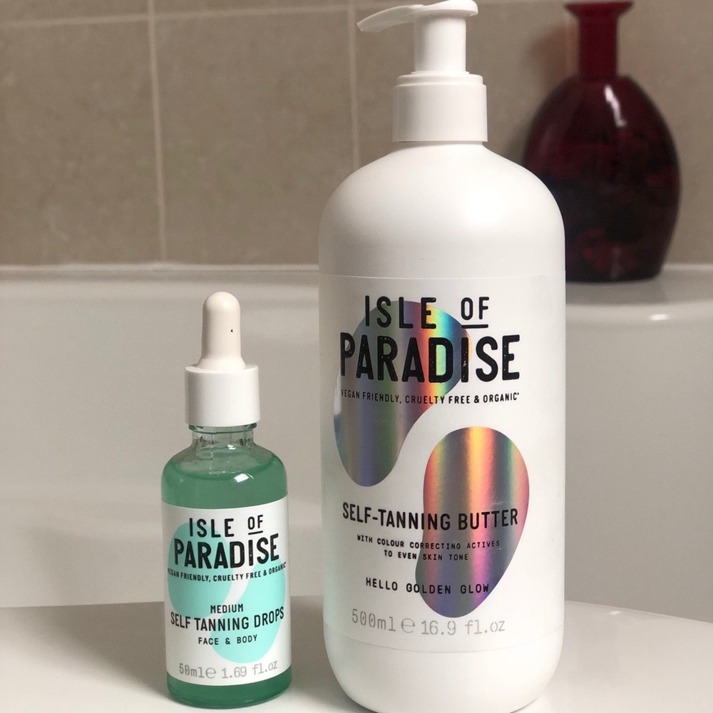 Isle of Paradise Face Oil and Body Butter